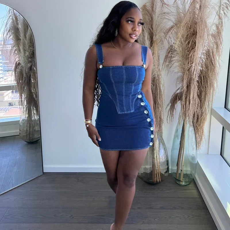 Женский облегающий джинсовый костюм KEXU из двух предметов: мини-юбка и уличная джинсовая майка, элегантный летний костюм, 2024
Женский облегающий джинсовый костюм KEXU из двух предметов: мини-юбка и уличная джинсовая майка, элегантный летний костюм, 2024