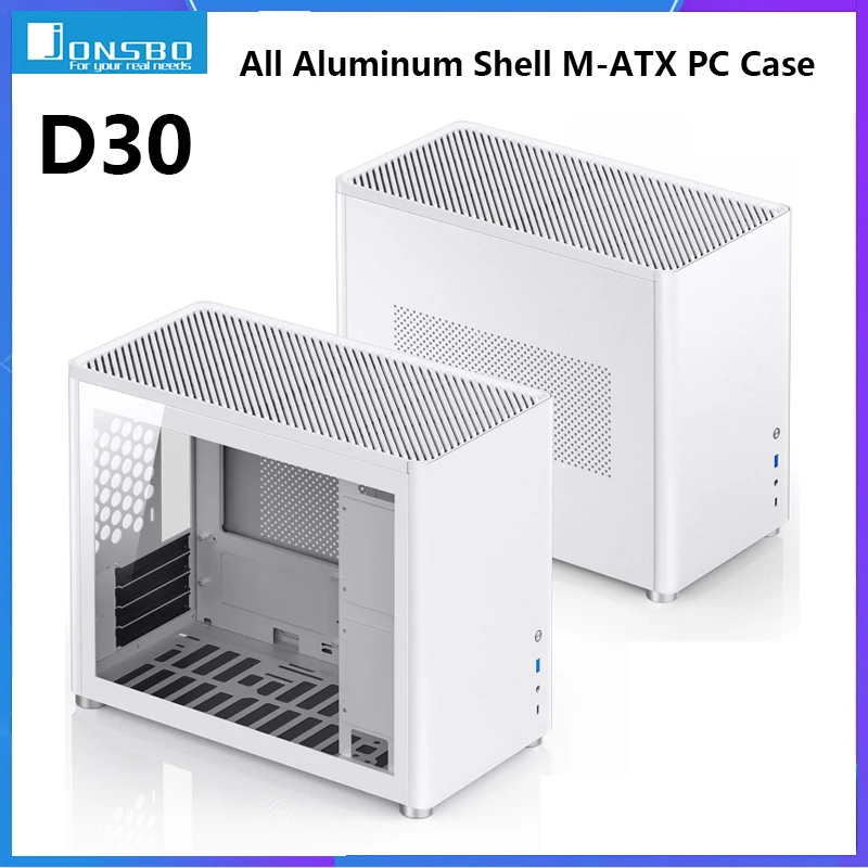 JONSBO D30 All Aluminum Shell PC Case Support MATX Motherboard ATX Power Supply 240 Cold Ranking long Video Card Support Chassis
JONSBO D30 All Aluminum Shell PC Case Support MATX Motherboard ATX Power Supply 240 Cold Ranking long Video Card Support Chassis