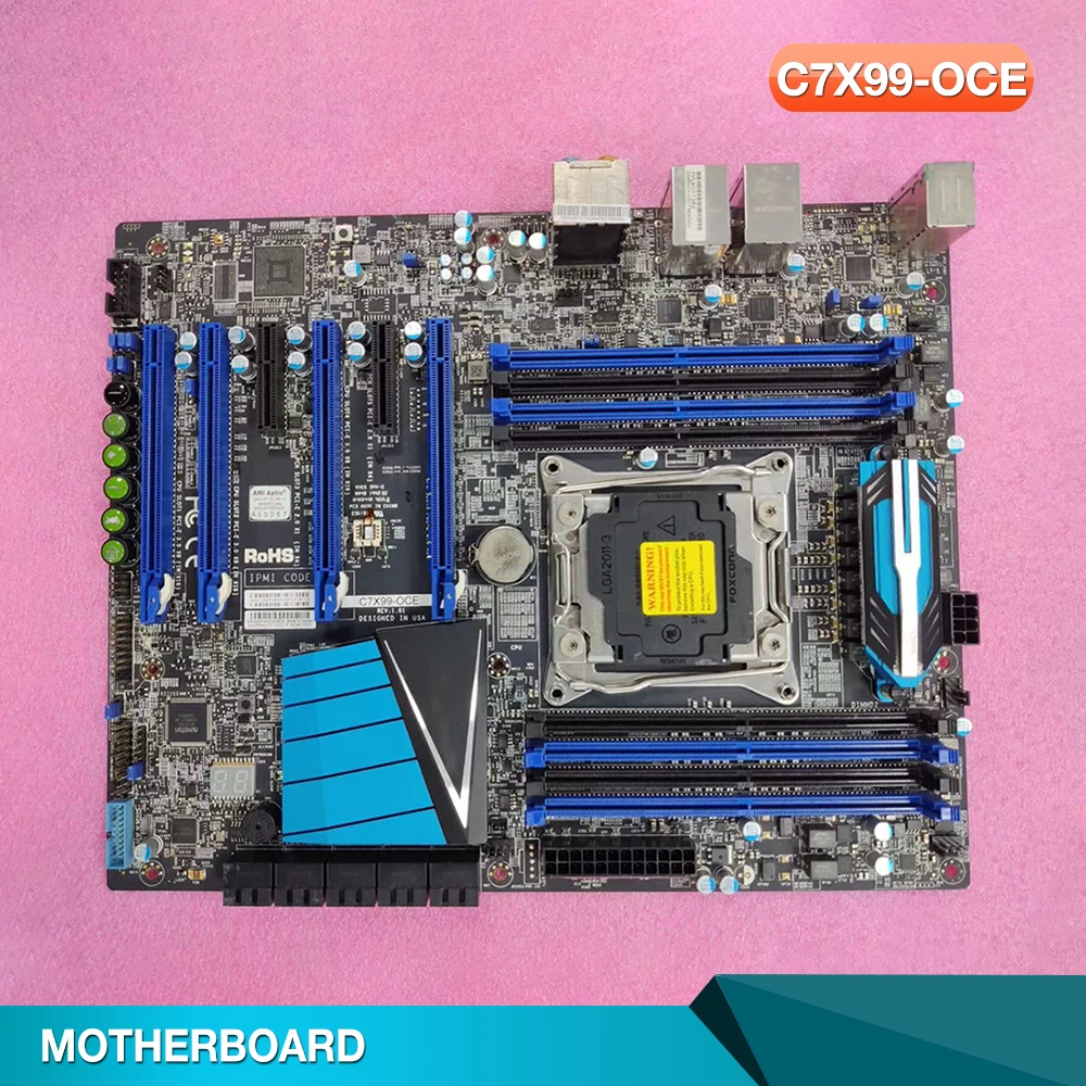 

C7X99-OCE For Supermicro Desktop PC X99 Motherboard Core i7 E5-1600/2600 v3/v4 LGA 2011