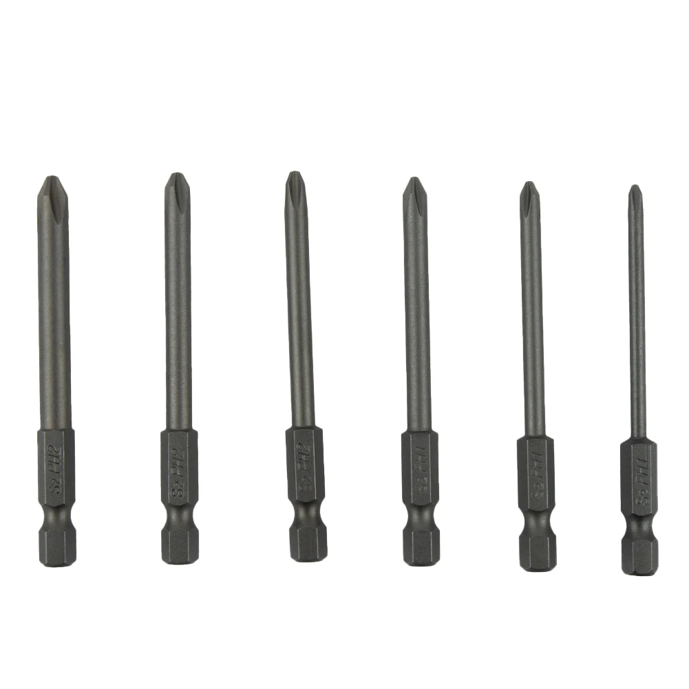 Nutdrivers Screwdriver Bit Hex Cross Head 6.35mm / 1/4" Shank 75mm Long For Small Appliances Hand Tools Steel Magnetic
Nutdrivers Screwdriver Bit Hex Cross Head 6.35mm / 1/4" Shank 75mm Long For Small Appliances Hand Tools Steel Magnetic