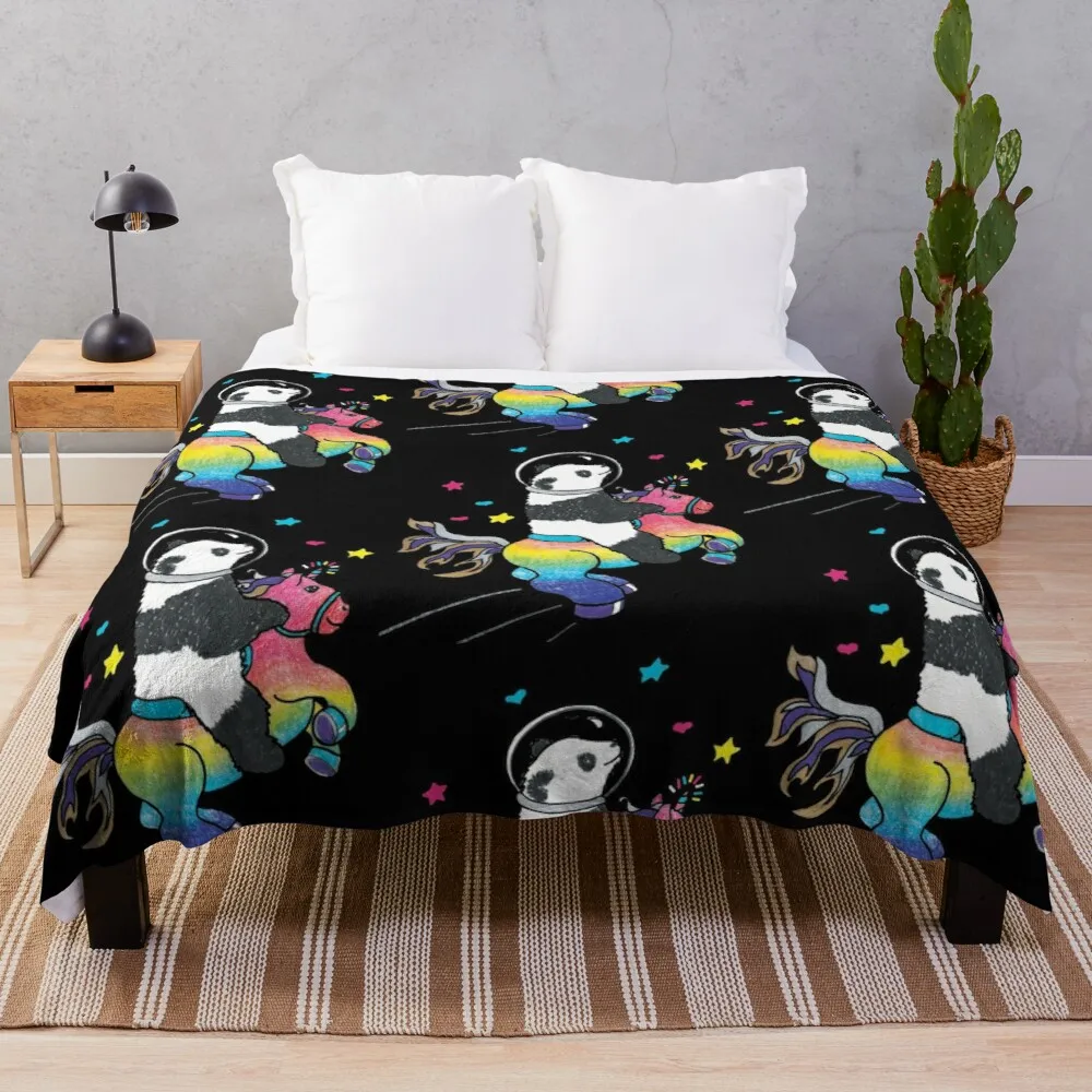 Rainbow Unicorn, Space Panda Throw Blanket Camping Blanket Blanket For Giant Sofa
Rainbow Unicorn, Space Panda Throw Blanket Camping Blanket Blanket For Giant Sofa