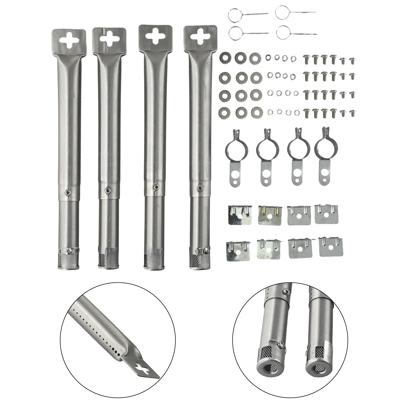 Accessory Tube Burners 25.4mm Stainless Steel BBQ Yard Heavy Duty Replacement Scalable Smokers Stainless Steel
Accessory Tube Burners 25.4mm Stainless Steel BBQ Yard Heavy Duty Replacement Scalable Smokers Stainless Steel