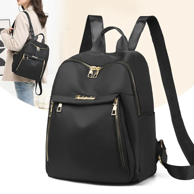 Casual Oxford Women Backpack Black Waterproof Nylon School Bags For Teenage Girls Fashion Travel Backpack Tote Mochila
Casual Oxford Women Backpack Black Waterproof Nylon School Bags For Teenage Girls Fashion Travel Backpack Tote Mochila