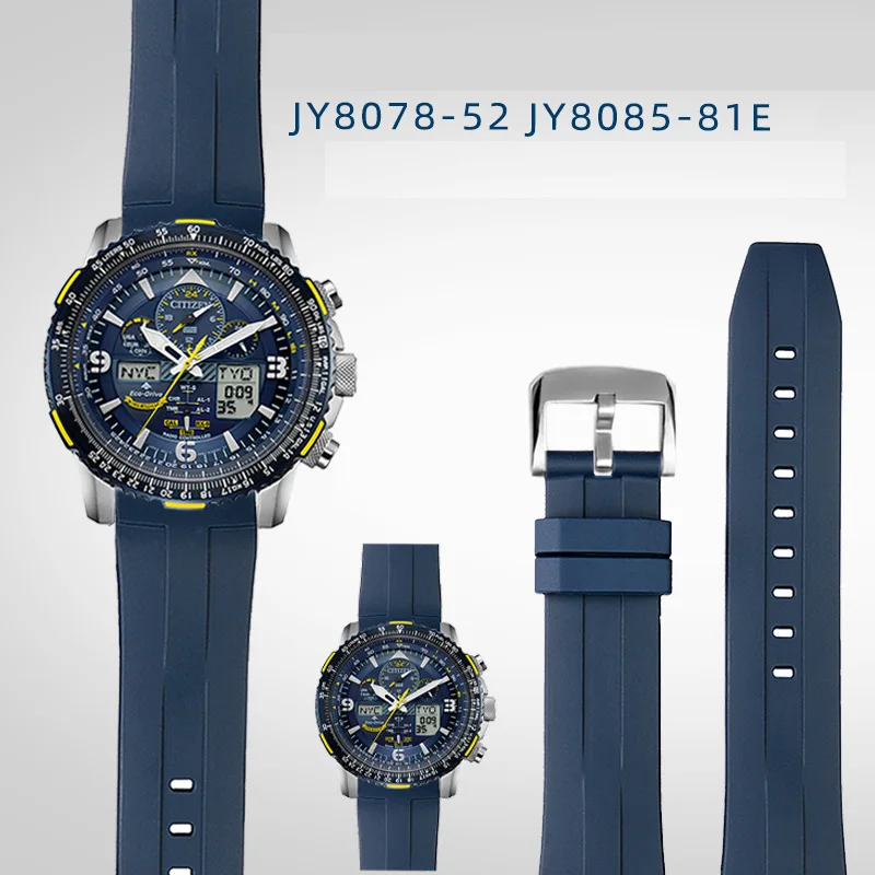 22mm arcuate silicone for citizen the 2nd generation JY8078-52 JY8085-81E series rubber strap of sky Eagle blue Man's wristband
22mm arcuate silicone for citizen the 2nd generation JY8078-52 JY8085-81E series rubber strap of sky Eagle blue Man's wristband