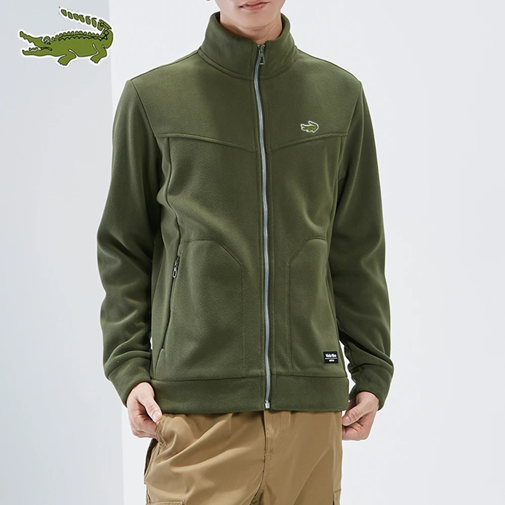 Autumn Winter Fleece Jackets Men Outdoor Warm Zip-Up Coats Casual Stand Collar Windproof Plush Thicken Outwear For Men Plus Size
Autumn Winter Fleece Jackets Men Outdoor Warm Zip-Up Coats Casual Stand Collar Windproof Plush Thicken Outwear For Men Plus Size