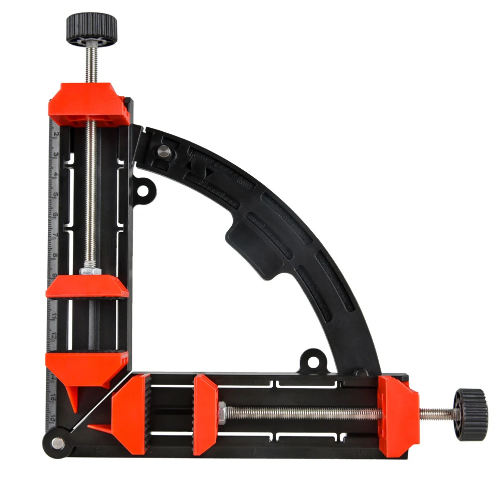 Corner Clamps Adjustable Sawing Right Angle Measuring Cutting Picture Frame Holder Glass Holder DIY Woodworking Hand Tools
Corner Clamps Adjustable Sawing Right Angle Measuring Cutting Picture Frame Holder Glass Holder DIY Woodworking Hand Tools