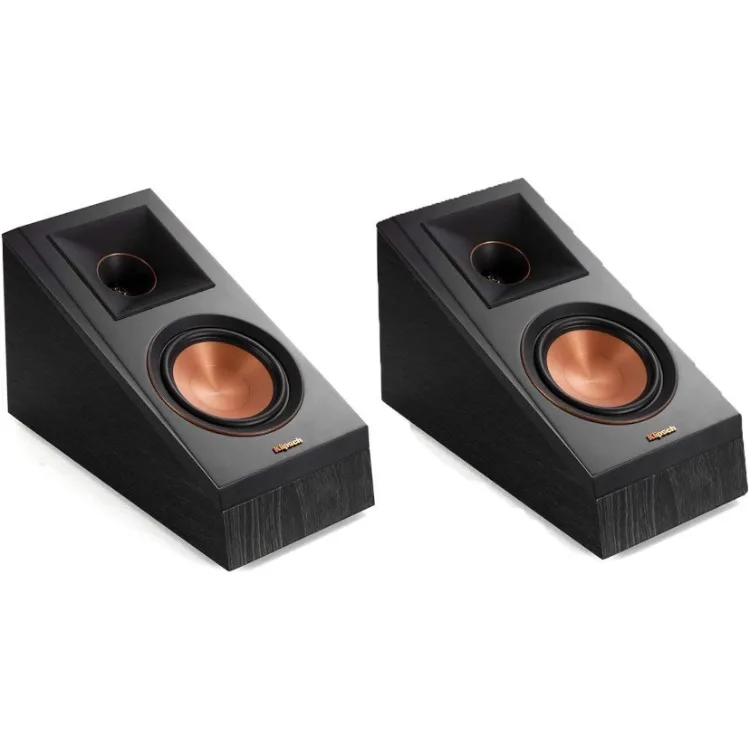 

Klipsch RP-500SA Dolby Atmos Surround Sound Speakers (Ebony) (1066507)