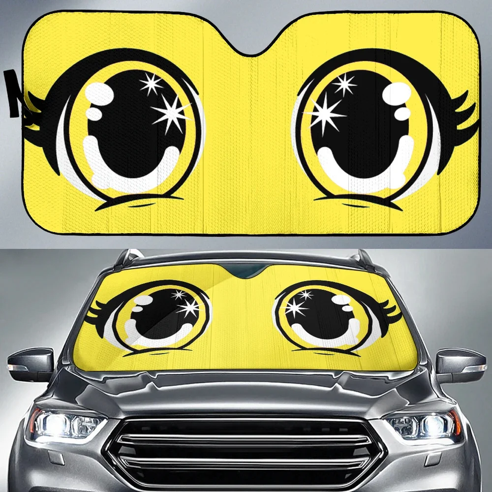 Car 3D funny Cartoon Eyes Printed Car Truck SUV Universal Windshield Sun Shades Stylish Fold Sunshade for Car Windshield
Car 3D funny Cartoon Eyes Printed Car Truck SUV Universal Windshield Sun Shades Stylish Fold Sunshade for Car Windshield