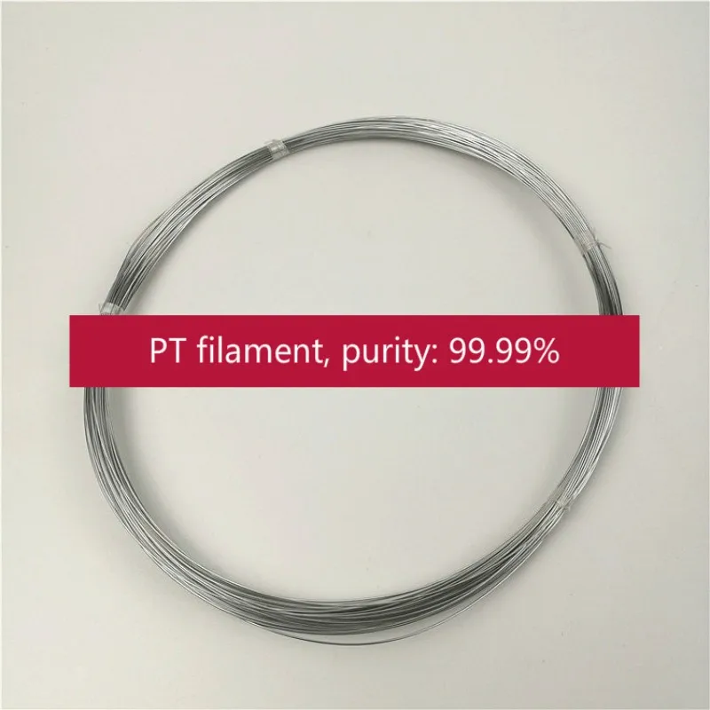 Platinum wire, platinum wire electrode, electrophoresis cell electrode anode platinum wire, purity 99.99%.
Platinum wire, platinum wire electrode, electrophoresis cell electrode anode platinum wire, purity 99.99%.