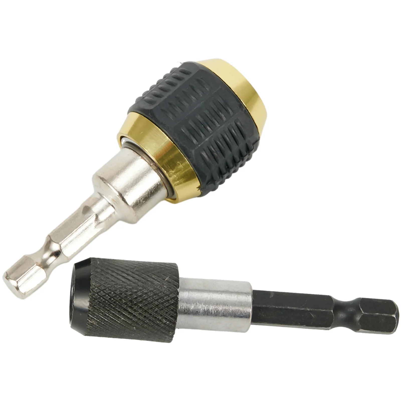2pcs Hex Shank 60mm Keyless Drill Chuck Driver Quick Change Convertor Adapter Drill Bit Holder Power Tool Accessories
2pcs Hex Shank 60mm Keyless Drill Chuck Driver Quick Change Convertor Adapter Drill Bit Holder Power Tool Accessories