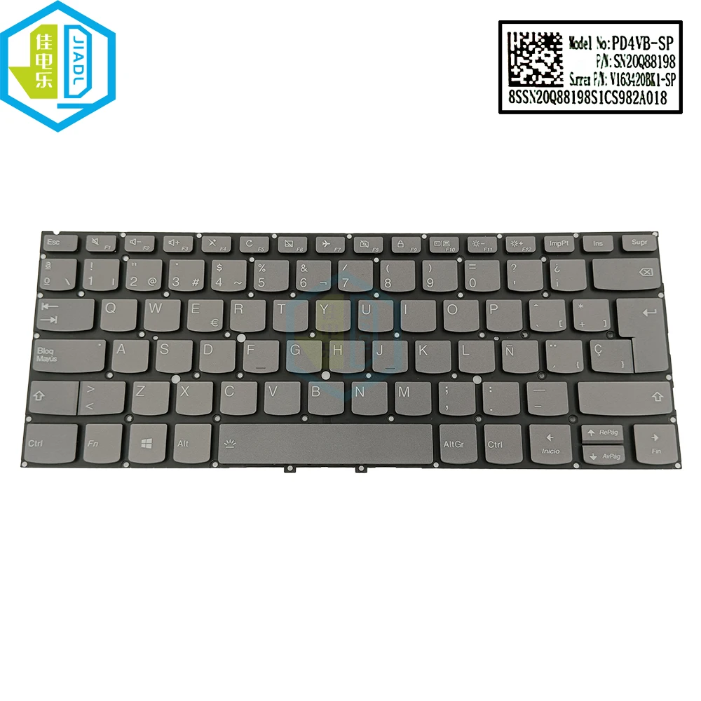 

Laptop Backlit Spanish Keyboard For Lenovo Yoga C930-13 C930-13IKB Glass Yoga 7 Pro-13IKB PD4VB SP/ES Spain Keyboards Genuine