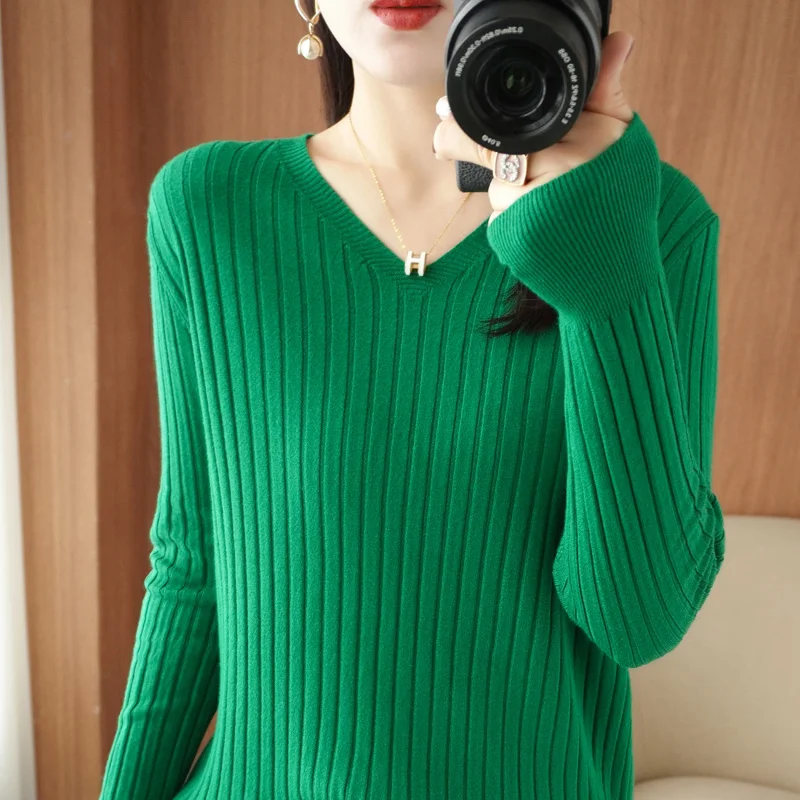 Cashmere Sweater Women Knitted Sweater V-Neck Long Sleeve Pullovers Autumn Winter Warm Cashmere Sweater Women
Cashmere Sweater Women Knitted Sweater V-Neck Long Sleeve Pullovers Autumn Winter Warm Cashmere Sweater Women