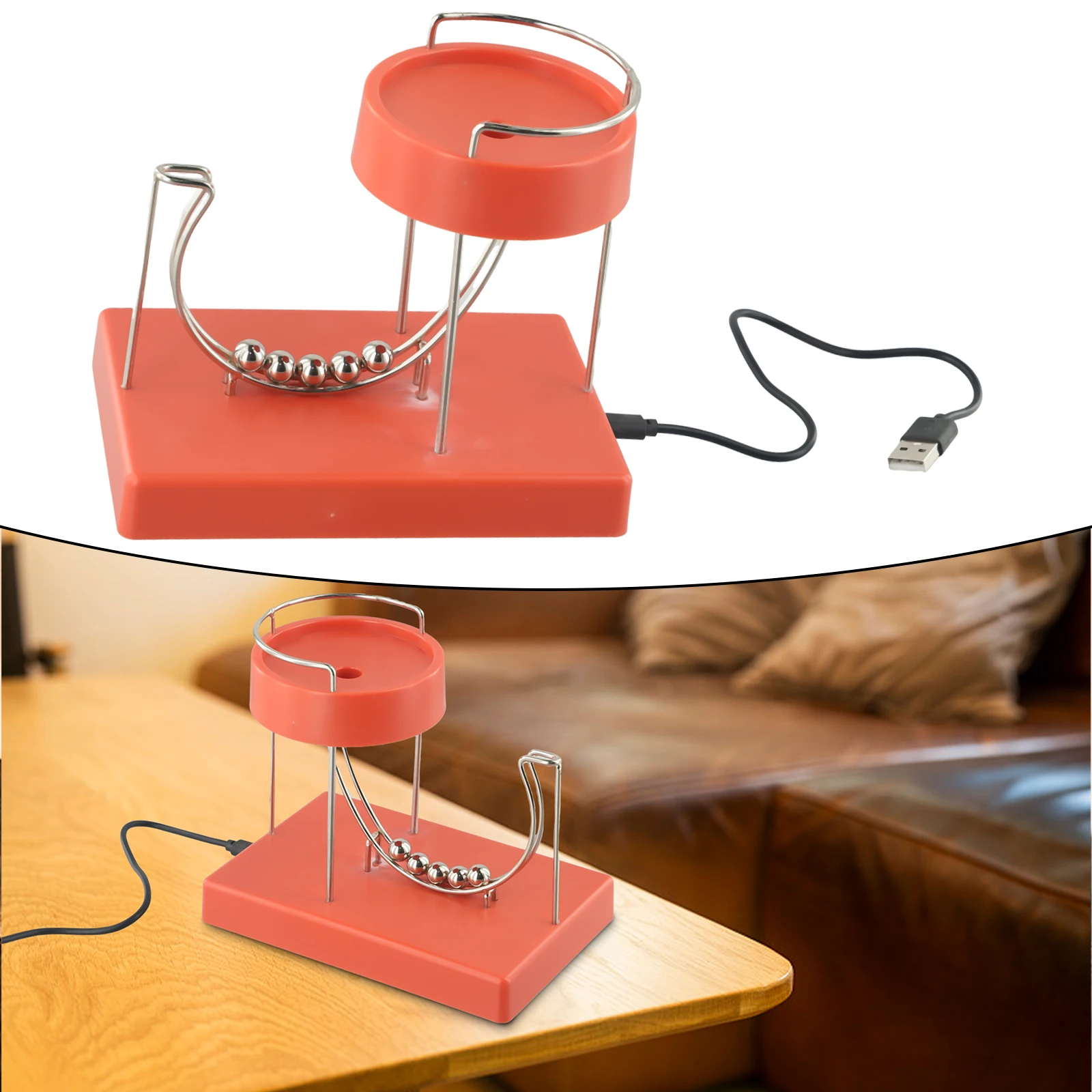 Machine Perpetual Motion Creative Decor Decoration Electric Perpetual Energy Model Office Science Sculpture 1pcs
Machine Perpetual Motion Creative Decor Decoration Electric Perpetual Energy Model Office Science Sculpture 1pcs