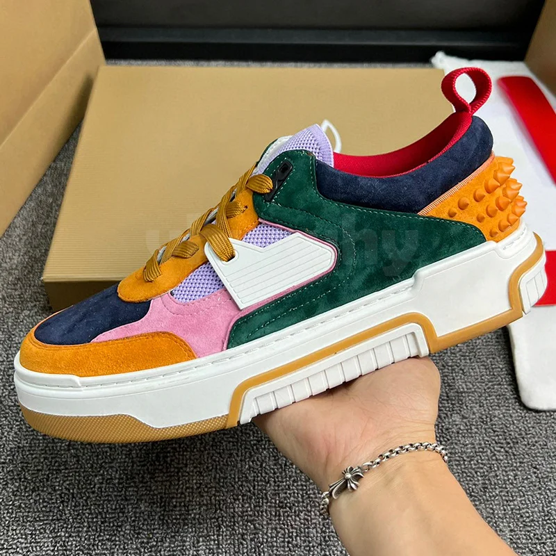 Unisex Lovers Shoes Spring Autumn 2023 New Round Toe Thick Bottom Mixed Colors Unisex Sneakers Fashion Vitality Leisure Shoes
Unisex Lovers Shoes Spring Autumn 2023 New Round Toe Thick Bottom Mixed Colors Unisex Sneakers Fashion Vitality Leisure Shoes