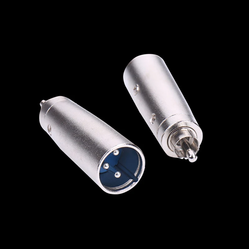 Common 3 Pin XLR Male Plug To Male RCA Phono Socket Mic Cable Mixer Audio Adapter
Common 3 Pin XLR Male Plug To Male RCA Phono Socket Mic Cable Mixer Audio Adapter
