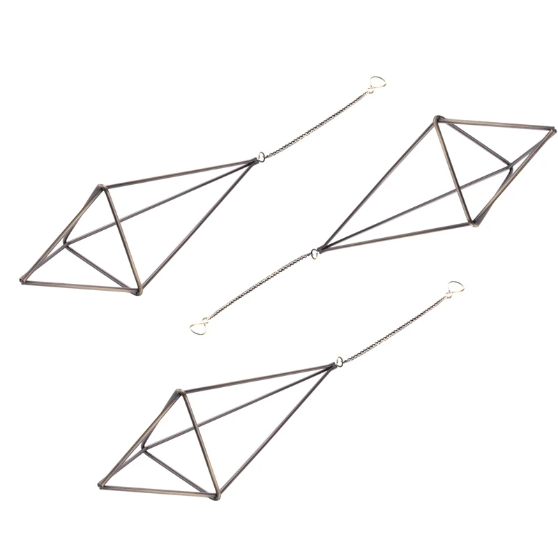 9 Pack Hanging Air Plant Holder Geometric Planter Air Plant Rack Tillandsia Hanger With Chain For Home Decor
9 Pack Hanging Air Plant Holder Geometric Planter Air Plant Rack Tillandsia Hanger With Chain For Home Decor