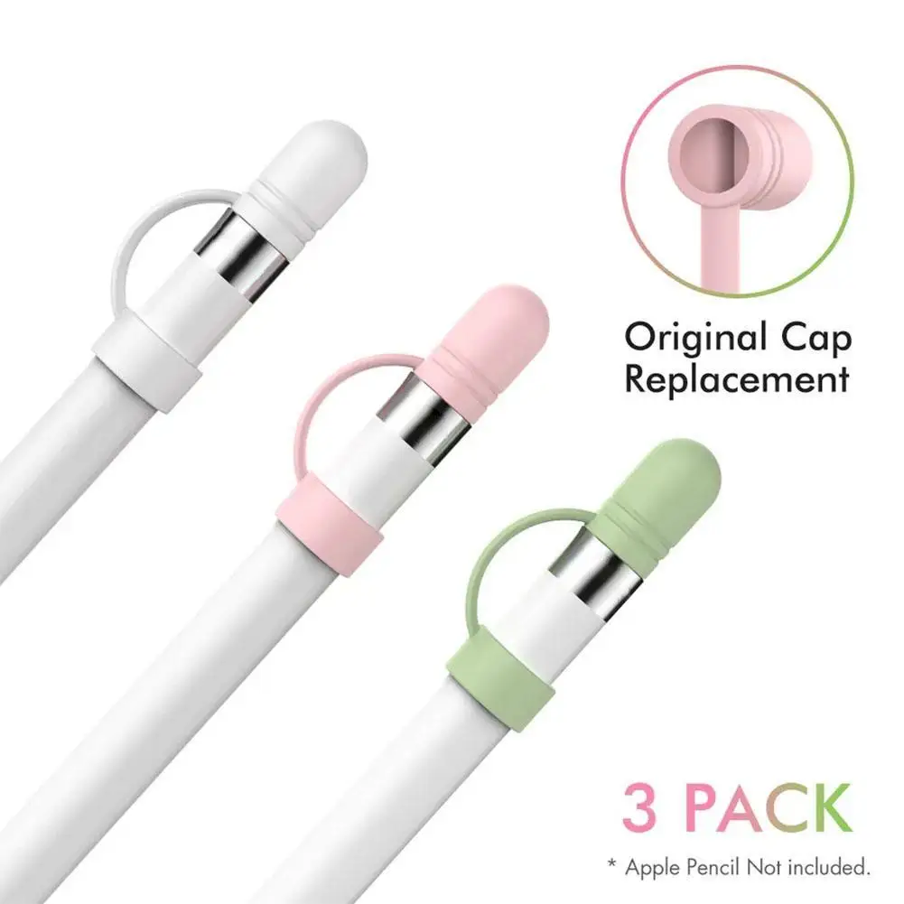 Сменный колпачок для ручки Apple Pencil 1, 3 шт., мягкий силиконовый держатель, наконечник, защитный чехол, аксессуары для стилуса, колпачок для ручки от потери
Сменный колпачок для ручки Apple Pencil 1, 3 шт., мягкий силиконовый держатель, наконечник, защитный чехол, аксессуары для стилуса, колпачок для ручки от потери