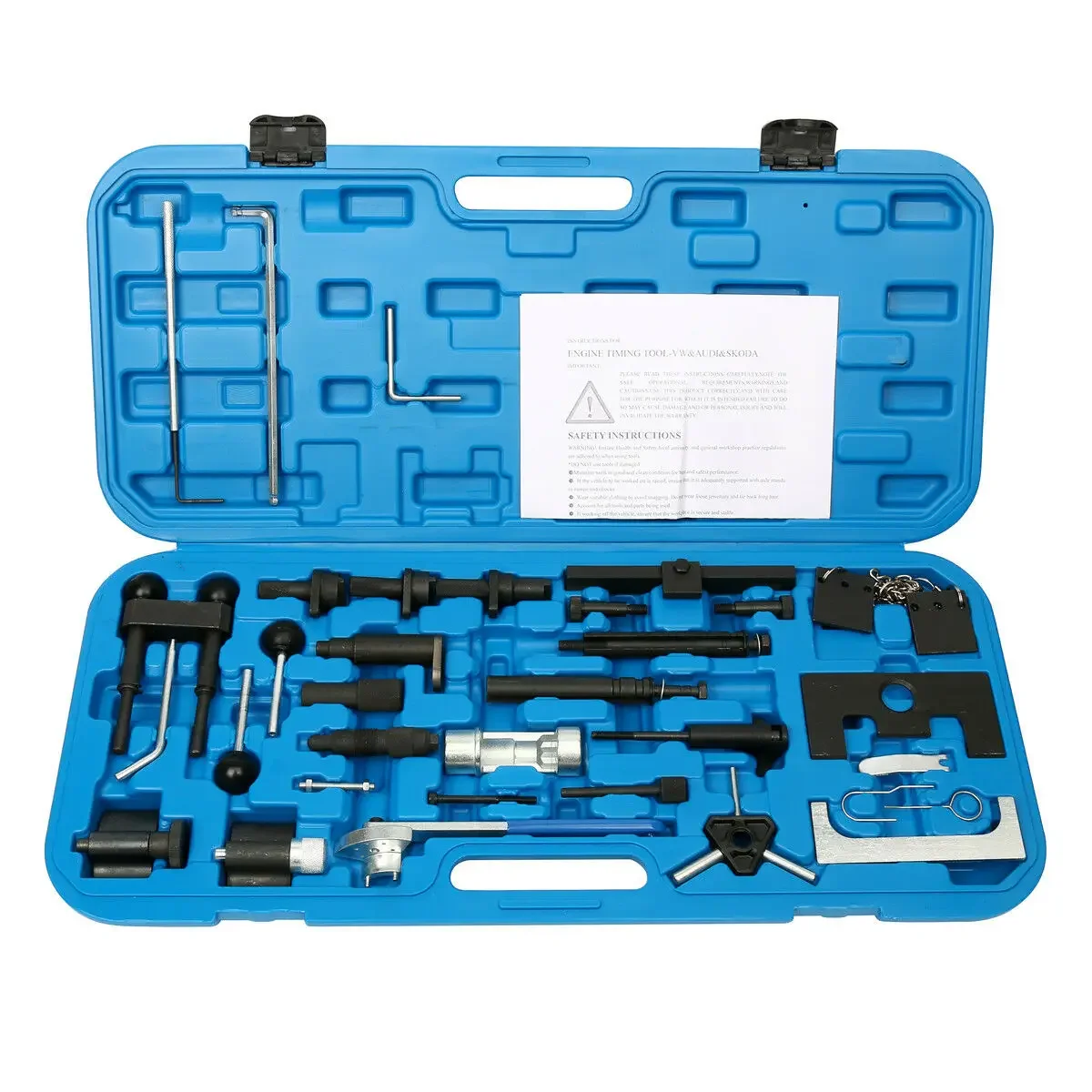 

Mrcartool Engine Timing Adjusting Locking Camshaft Timing Belt Tool Set for VW Vag