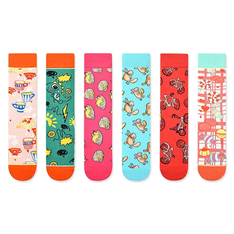 Streets Tide Sock Autumn/Winter Harajuku Fashion Lovely Hip Hop Graffiti Funny Sock Women Irregular Casual Antiskid Colorful Sox
Streets Tide Sock Autumn/Winter Harajuku Fashion Lovely Hip Hop Graffiti Funny Sock Women Irregular Casual Antiskid Colorful Sox