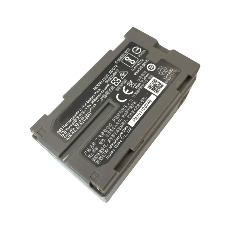 Brand New BDC72 Battery For Top-con GM-52 OS/ES FX101 Total Station Surveying Battery Li-ion 7.2V 5986mAh Instrument Battery
Brand New BDC72 Battery For Top-con GM-52 OS/ES FX101 Total Station Surveying Battery Li-ion 7.2V 5986mAh Instrument Battery