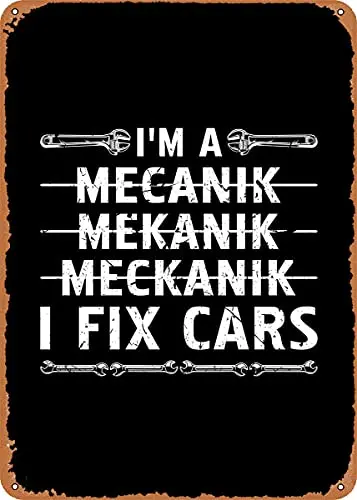 Mechanic Fix Cars Vintage Look Metal Sign Patent Art Prints Retro Gift 8x12 Inch
Mechanic Fix Cars Vintage Look Metal Sign Patent Art Prints Retro Gift 8x12 Inch