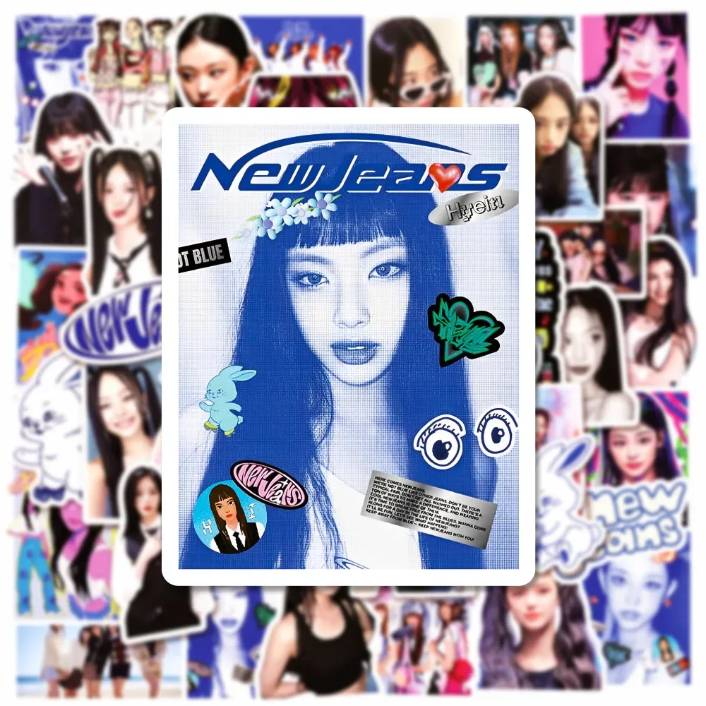Новые Стикеры INS Newjeans Group Kpop, 10/30/50 шт., Мультяшные креативные анимационные украшения для iPad, стола, стула, водонепроницаемые, оптовая продажа
Новые Стикеры INS Newjeans Group Kpop, 10/30/50 шт., Мультяшные креативные анимационные украшения для iPad, стола, стула, водонепроницаемые, оптовая продажа