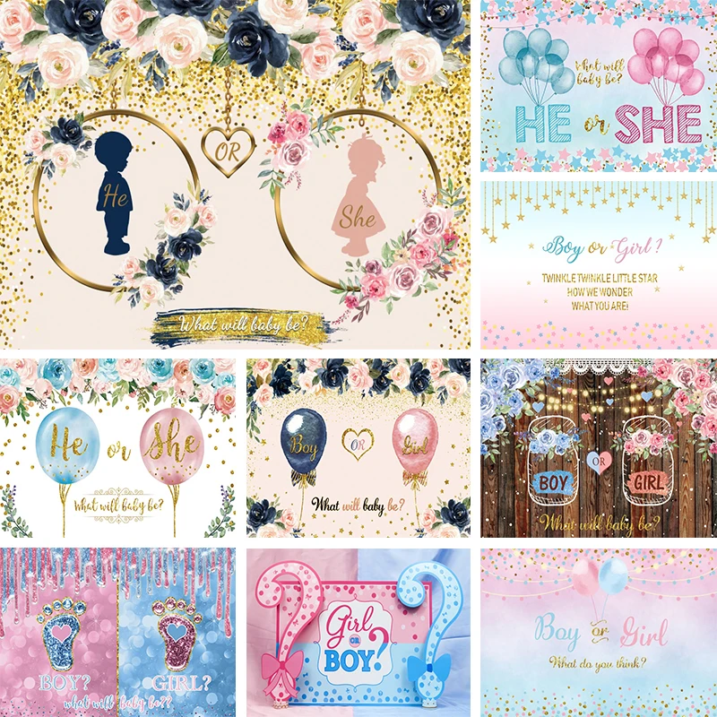 Boy or Girl Gender Reveal Party Backdrop Newborn He or She Revelation Bohemian Balloons Decorations Photo Background Photography
Boy or Girl Gender Reveal Party Backdrop Newborn He or She Revelation Bohemian Balloons Decorations Photo Background Photography