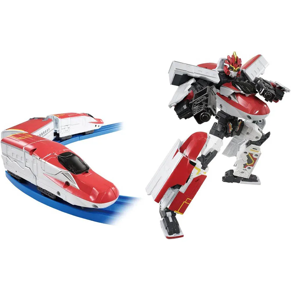 Takara Tomy Plarail Bullet Train Transforming Robot Shinkalion ZE6 Komachi Children's high-quality exquisite deformation robot
Takara Tomy Plarail Bullet Train Transforming Robot Shinkalion ZE6 Komachi Children's high-quality exquisite deformation robot