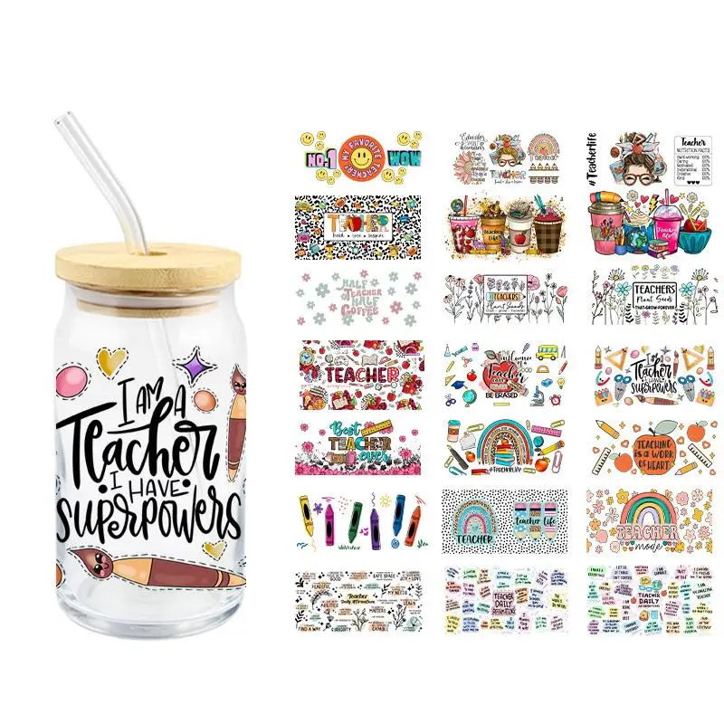 16 Oz Bottles Uv Dtf Transfer Sticker Teachers' Day Diy Waterproof All Of My Students Are Capable Of Succeeding Custom Decals
16 Oz Bottles Uv Dtf Transfer Sticker Teachers' Day Diy Waterproof All Of My Students Are Capable Of Succeeding Custom Decals