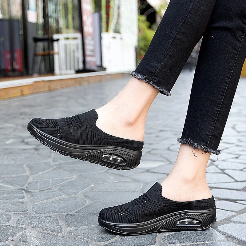 2023 New Women Shoes Casual Increase Cushion Sandals Non-slip Platform Sandal For Women Breathable Mesh Outdoor Walking Slippers
2023 New Women Shoes Casual Increase Cushion Sandals Non-slip Platform Sandal For Women Breathable Mesh Outdoor Walking Slippers