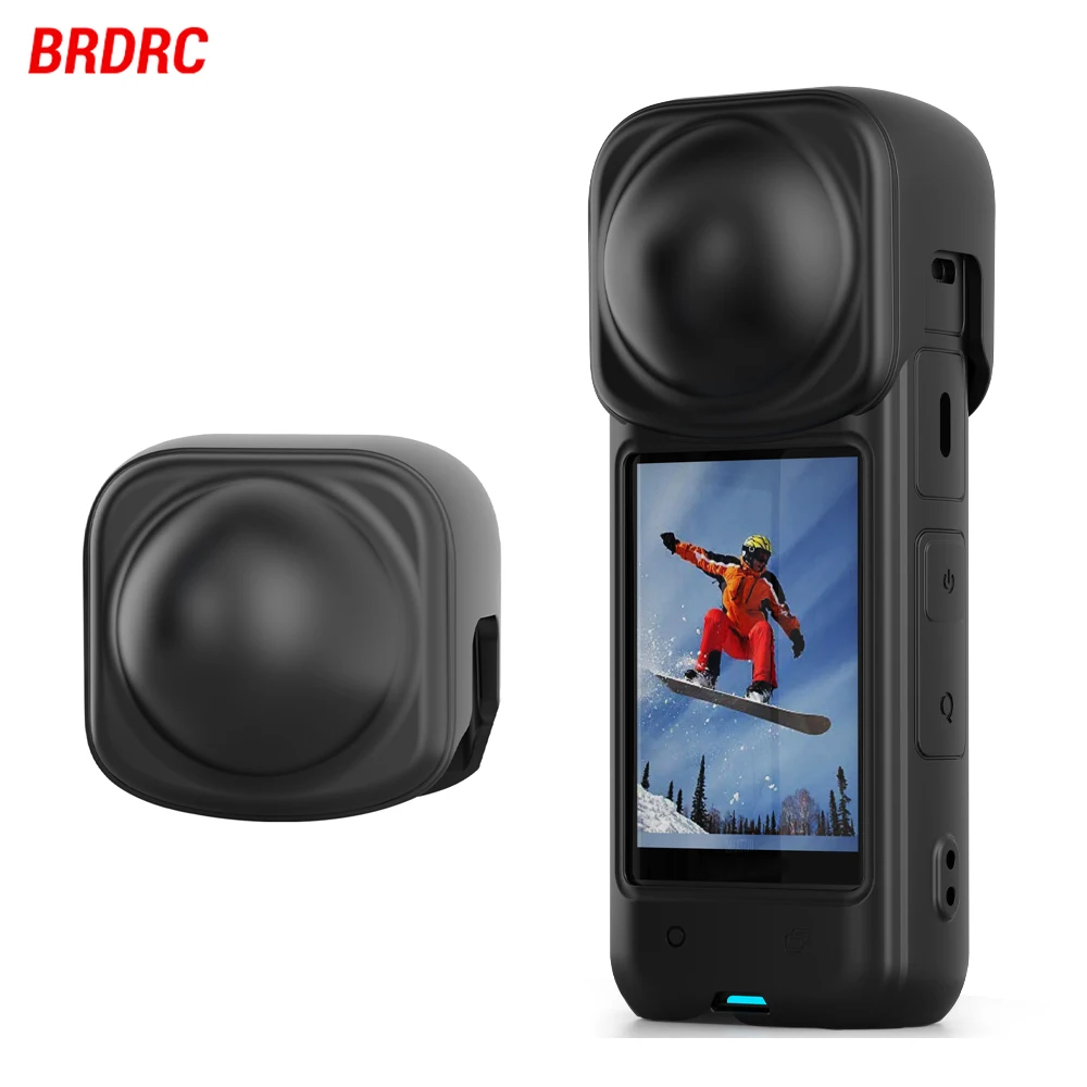 Lens Cap For Insta360 X4 Panoramic Dustproof Anti-scratch Silicone Protective Cover Sports Camera For Insta 360 X4 Accessories
Lens Cap For Insta360 X4 Panoramic Dustproof Anti-scratch Silicone Protective Cover Sports Camera For Insta 360 X4 Accessories