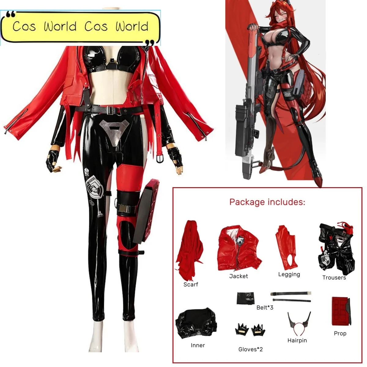 NIKKE Little Red Riding Hood The Goddess Of Victory Cosplay Costume Halloween Party Role Play Outfit Clothing Woman Game Uniform
NIKKE Little Red Riding Hood The Goddess Of Victory Cosplay Costume Halloween Party Role Play Outfit Clothing Woman Game Uniform