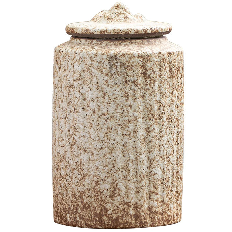 Japanese Style Ceramic Tea Storage Jar Small Handmade Spices Organizer Bottle with Lid Creative Loose Tea Hermetic Canister
Japanese Style Ceramic Tea Storage Jar Small Handmade Spices Organizer Bottle with Lid Creative Loose Tea Hermetic Canister