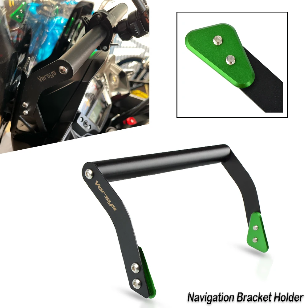 For KAWASAKI Versys 650 KLE650 Versys650 KLE 650 2015-2019 2018 2017 2016 Motorcycle GPS navigation bracket Supporter Holder
For KAWASAKI Versys 650 KLE650 Versys650 KLE 650 2015-2019 2018 2017 2016 Motorcycle GPS navigation bracket Supporter Holder