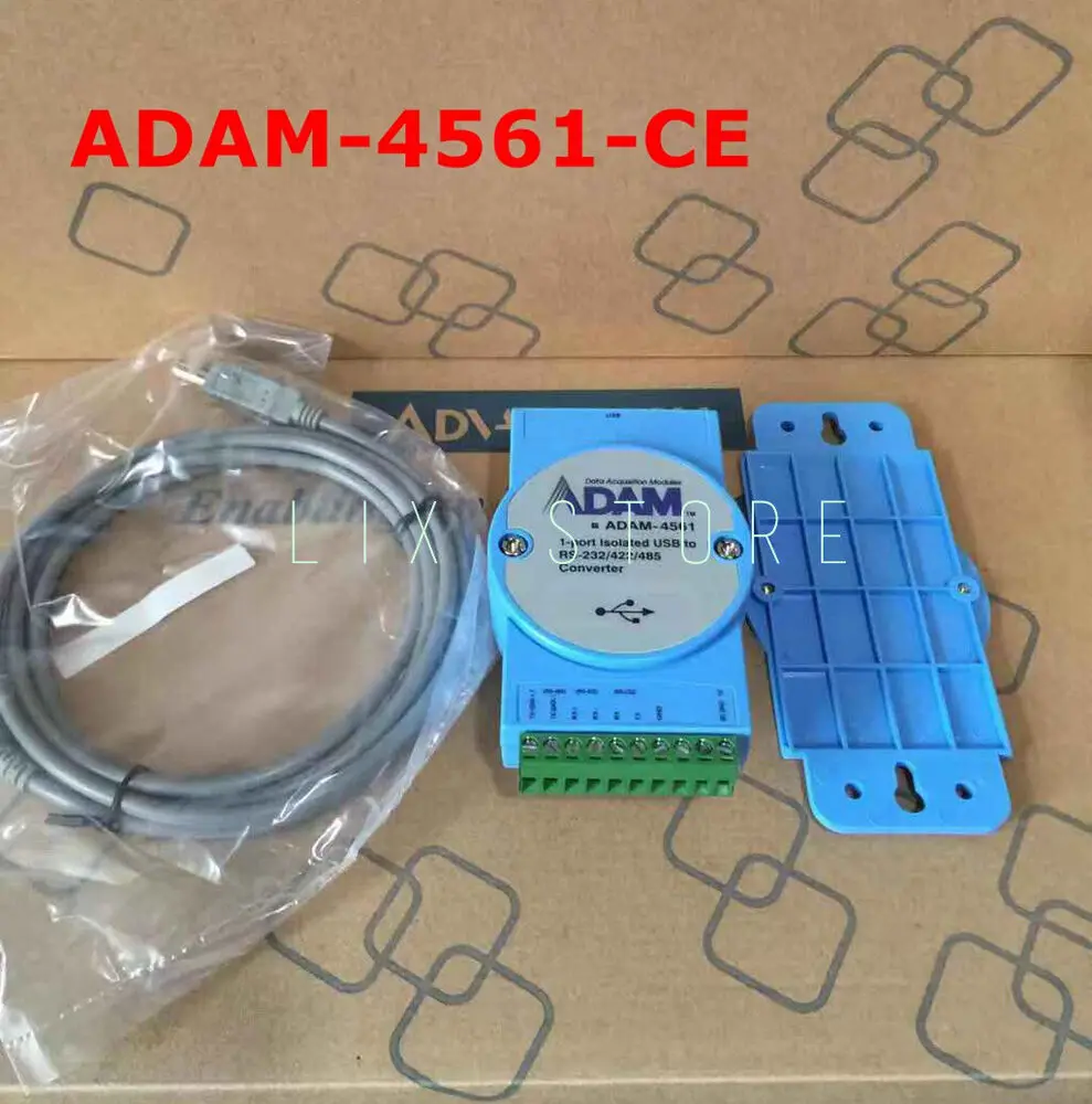 

1PC ADAM-4561-CE 1-port isolated USB to RS-232/422/485 converter support port