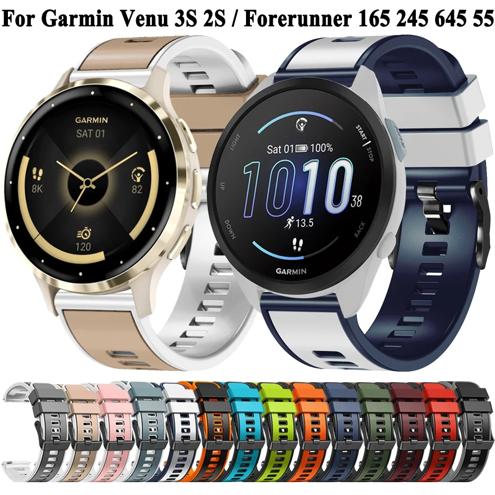 18mm 20mm Watch Strap For Garmin Venu Sq 2S 3S Vivoactive 4S Forerunner 165 245 645 55 Vivoactive 3 5 Smartwatch Band Bracelet
18mm 20mm Watch Strap For Garmin Venu Sq 2S 3S Vivoactive 4S Forerunner 165 245 645 55 Vivoactive 3 5 Smartwatch Band Bracelet