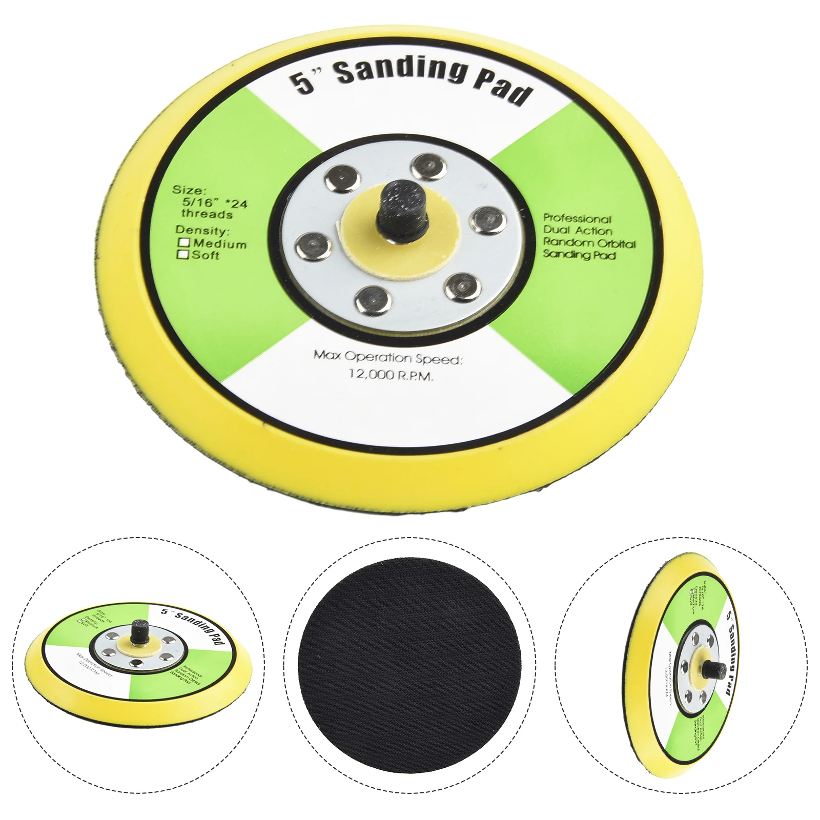 1/2/3/4/5/6 Inch M6 M8 Thread Polishing Sanding Pad Pneumatic Sander Disc Backer Plate Hook&Loop For Dremel Grinder Rotary Tool
1/2/3/4/5/6 Inch M6 M8 Thread Polishing Sanding Pad Pneumatic Sander Disc Backer Plate Hook&Loop For Dremel Grinder Rotary Tool