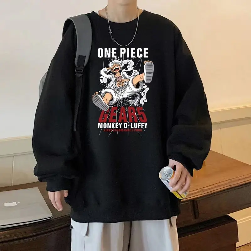 One Piece Gear 5 Monkey D. Luffy Sun God Nikka Hoodie Pure Cotton Round Neck Loose Hoodie Streetwear Anime Hoodie Men Clothing 
One Piece Gear 5 Monkey D. Luffy Sun God Nikka Hoodie Pure Cotton Round Neck Loose Hoodie Streetwear Anime Hoodie Men Clothing