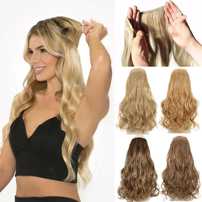 No Clips Natural Hair Extension Synthatic Artificial Long Straight Hairpiece Blonde Black Mixed Color False Hair Piece For Women
No Clips Natural Hair Extension Synthatic Artificial Long Straight Hairpiece Blonde Black Mixed Color False Hair Piece For Women