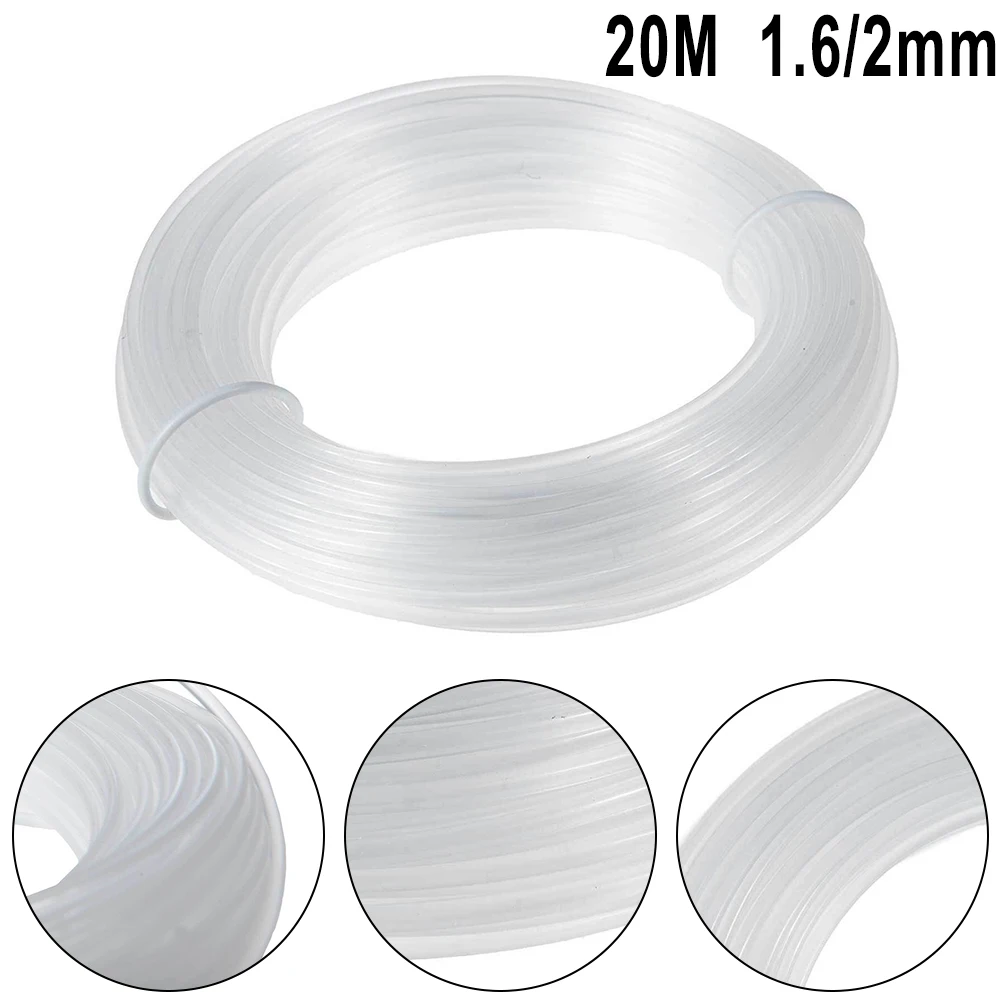 20M 1.6/2.0MM Garden Lawn Trimmer Line Spare Line Trimmer Mowing Line White Brush Cutter Rope Lawn Mower Head Accessories
20M 1.6/2.0MM Garden Lawn Trimmer Line Spare Line Trimmer Mowing Line White Brush Cutter Rope Lawn Mower Head Accessories