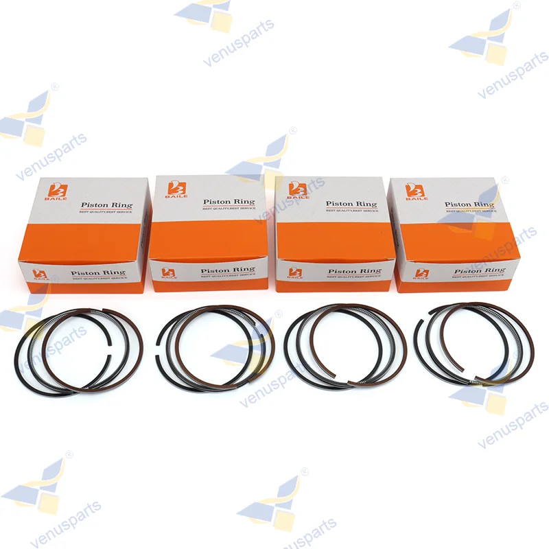 

4TNV82 Piston Rings For Yanmar 3-Cylinders Engine STD 82*2+2+4mm