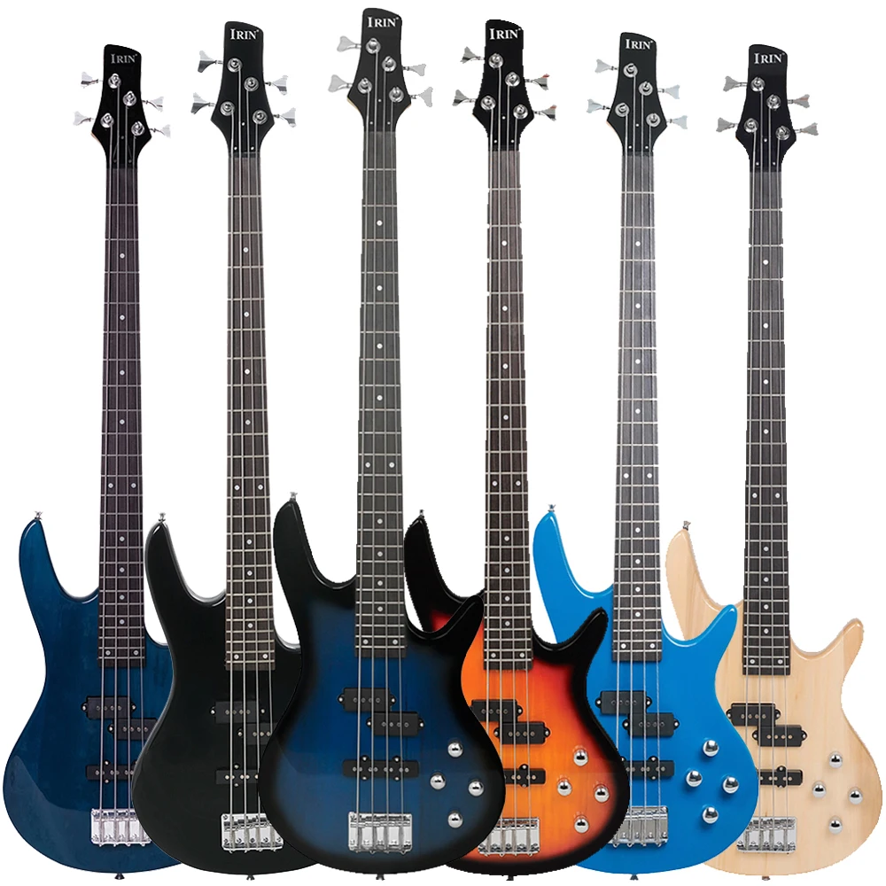 IRIN 4 струны, электрическая бас-гитара, 24 лада, кленовый корпус, бас-гитара, гитара, гитара с кабельными гаечными ключами, детали и аксессуары для гитары 
IRIN 4 струны, электрическая бас-гитара, 24 лада, кленовый корпус, бас-гитара, гитара, гитара с кабельными гаечными ключами, детали и аксессуары для гитары
