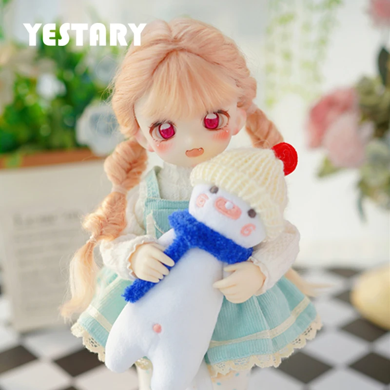 YESTARY BJD Doll Mohair Wigs For 1/6 Accessories Toys Tress Dolls Orange Fashion Long Hair Double Twist Braid Bangs Girls Gifts
YESTARY BJD Doll Mohair Wigs For 1/6 Accessories Toys Tress Dolls Orange Fashion Long Hair Double Twist Braid Bangs Girls Gifts