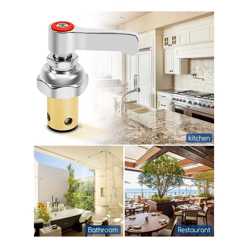 Handle Stem Assembly Fits For Brass Faucets Replace,Blue-Cold And Red-Hot Side Spindle Assembly Valve Replacement Part
Handle Stem Assembly Fits For Brass Faucets Replace,Blue-Cold And Red-Hot Side Spindle Assembly Valve Replacement Part