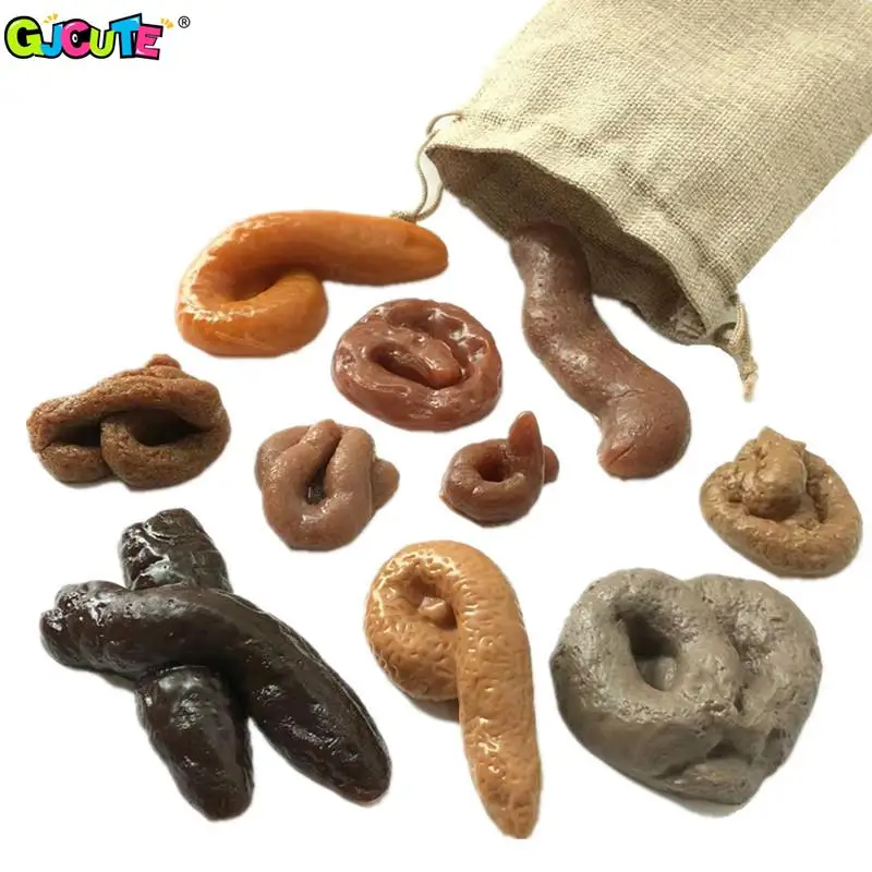 10Pcs Realistic Shit Gift Funny Toys Fake Poop Piece of Shit Prank Antistress Gadget Squish Toys Joke Tricky Toys Turd Mischief
10Pcs Realistic Shit Gift Funny Toys Fake Poop Piece of Shit Prank Antistress Gadget Squish Toys Joke Tricky Toys Turd Mischief