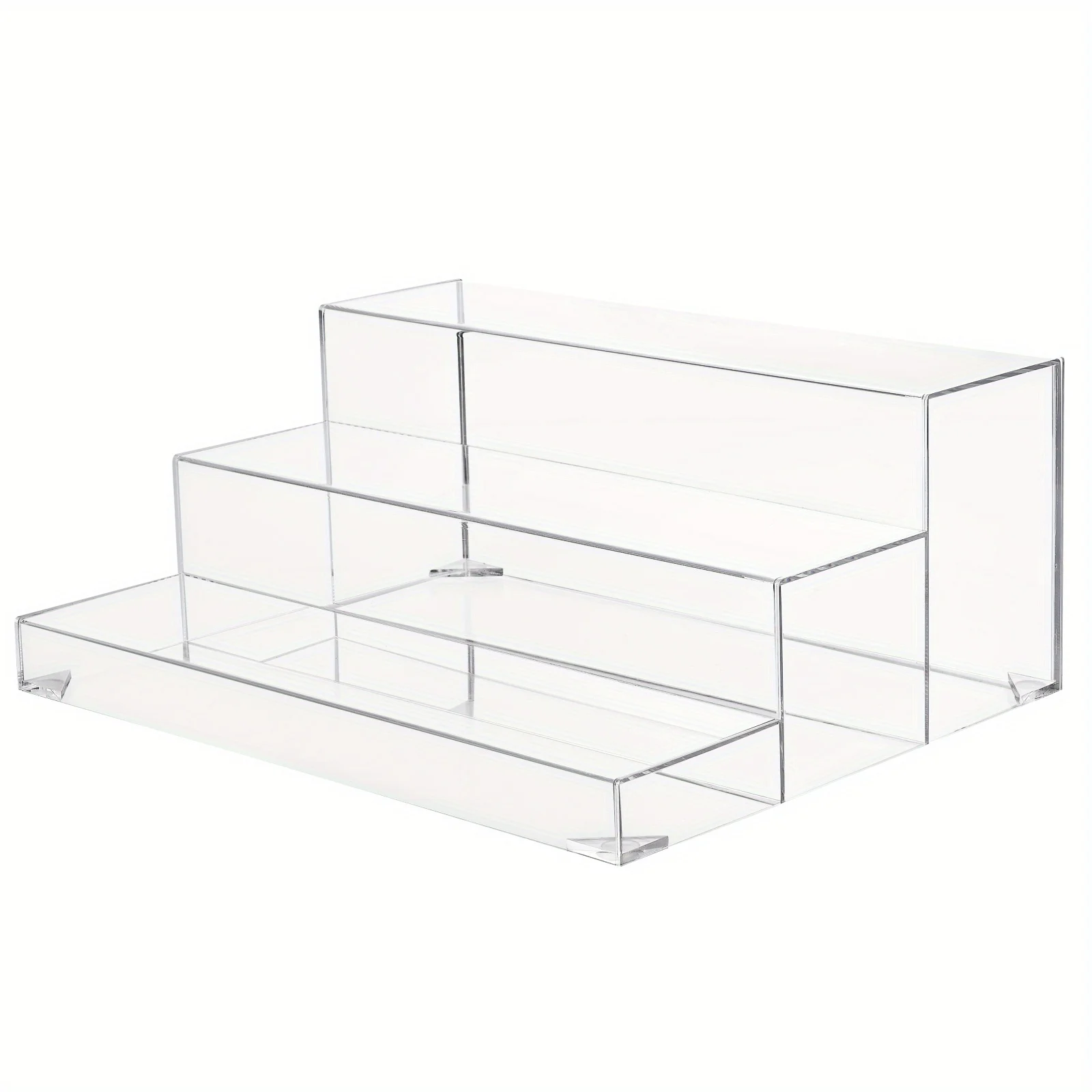 1pc Large 3-Tiers Assembled Back Bar Bottle Rack Display, Clear Acrylic Stand Riser 15x6x12 Inches, Transparent Stand Riser For
1pc Large 3-Tiers Assembled Back Bar Bottle Rack Display, Clear Acrylic Stand Riser 15x6x12 Inches, Transparent Stand Riser For