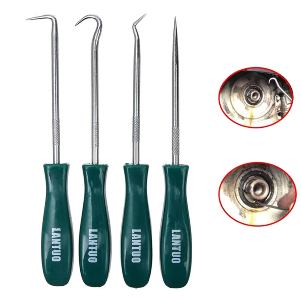 4Pcs 135mm Car Auto Vehicle Oil Seal Screwdrivers Set O-Ring Seal Gasket Puller Remover Pick Hooks Repair Tools For Car
4Pcs 135mm Car Auto Vehicle Oil Seal Screwdrivers Set O-Ring Seal Gasket Puller Remover Pick Hooks Repair Tools For Car