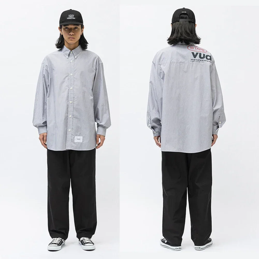 23AW Trendy Brand WTAPS Vertical Shirt Men's Loose Casual Japanese Retro Versatile Cardigan Couple Shirt
23AW Trendy Brand WTAPS Vertical Shirt Men's Loose Casual Japanese Retro Versatile Cardigan Couple Shirt