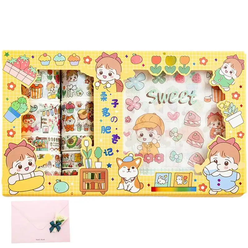 Washi Tape Set Scrapbook Washi Tape Cartoon Anime Design 10 Roll Duct Tape Sticker Gift Box With Stickers For Scrapbooking Bible
Washi Tape Set Scrapbook Washi Tape Cartoon Anime Design 10 Roll Duct Tape Sticker Gift Box With Stickers For Scrapbooking Bible