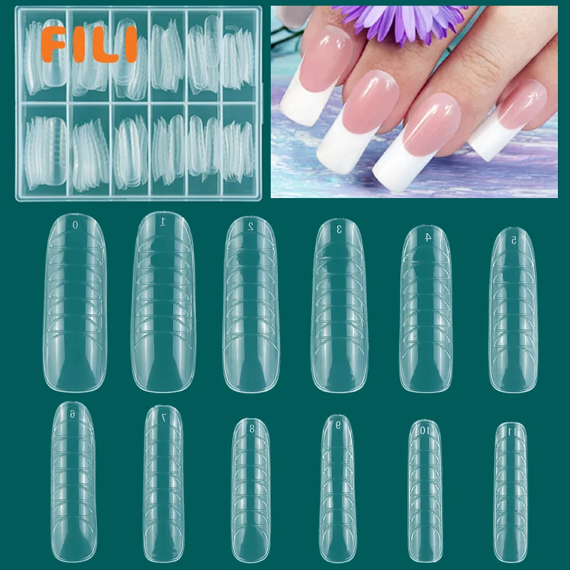 FILI 120 шт./кор. двойная форма, верхняя форма для полиуф-геля, быстрое строительство формы для наращивания ногтей, акриловая Форма для искусственных ногтей
FILI 120 шт./кор. двойная форма, верхняя форма для полиуф-геля, быстрое строительство формы для наращивания ногтей, акриловая Форма для искусственных ногтей